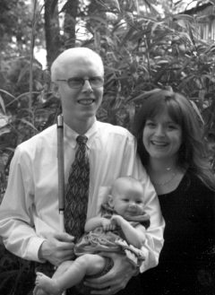 Michael and Alice Gosse with new daughter Caroline