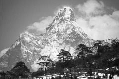 Ama Dablam as seen from Khumjung
