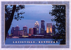 The skyline of Louisville