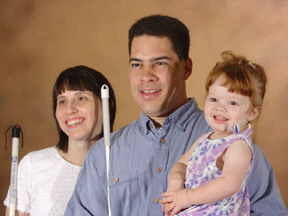 Maria and Eddie Bell with daughter Victoria