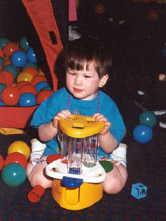 Shape sorter toys are always popular with little ones.