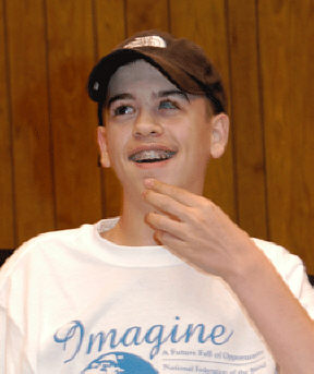 Justin Harford, Chico, California: age 16, grade 11.