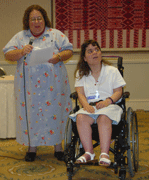 Jean Bugby and daughter