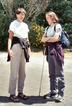 Robin Barnes and Estelle Schneider