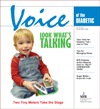The spring 2006 edition of the Voice of the Diabetic features a young boy holding two talking meters.