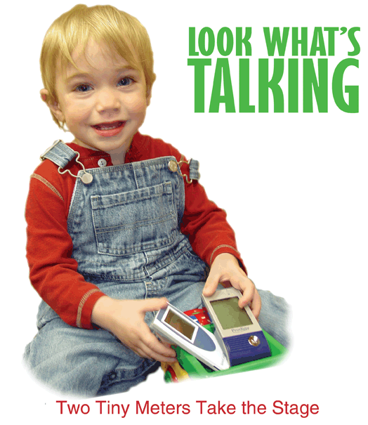 Look What's Talking: Two Tiny Meters Take the Stage