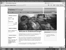 Diabetes Exchange Web site