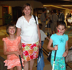 Carolyn Blair, Pat Renfranz, and Aubrie Lucas
