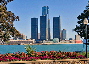 The Detroit Marriott Hotel at the Renaissance Center