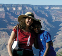 Amy and Jordan at the Grand Canyon