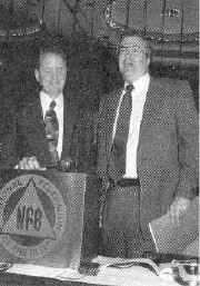  Dr. Marc Maurer pictured 

    with Tom Johnson, President and CEO of CNN News.(22014 bytes)