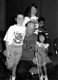 Bob and Debby Brackett of Florida with children Luk, Winona, and Daniel