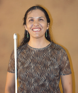 Christella continues her love of sports into her adult life.