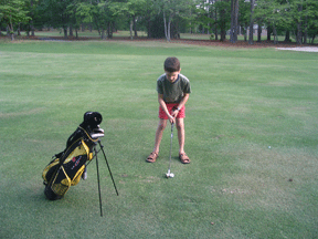 From t-ball to golf tees, Ryan loves most sports.