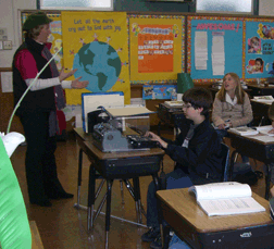 Using some BrailleNote trickery, Vejas can even read Lithuanian Braille in his Saturday school classroom. With a little investigation, Vejas has expanded his ability to be completely independent in a variety of settings.