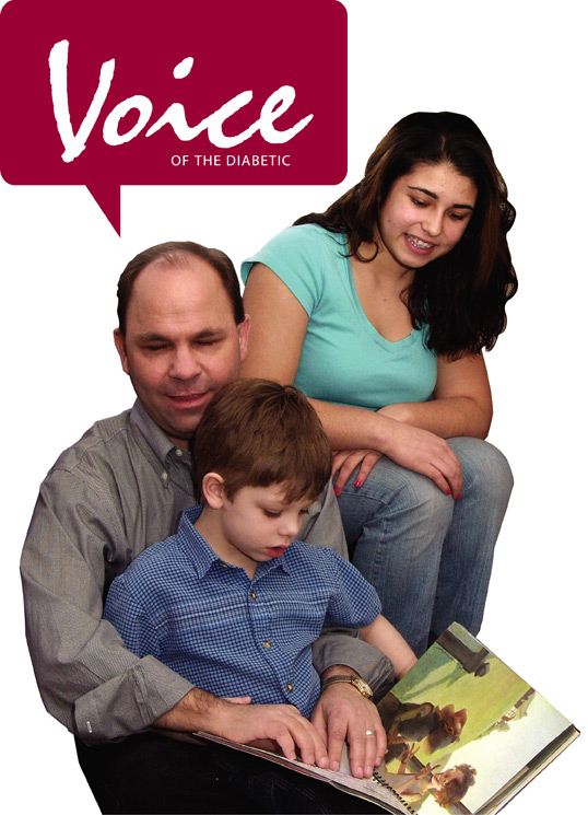 Voice of the Diabetic Cover: Tom Ley and his children have more time together since his brother gave him a kidney. Photo by Allen Polansky.
