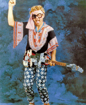Jim Turner in costume for a show.