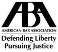 American Bar Association Logo, Defending Liberty Pursuing Justice
