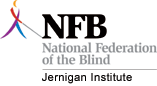 National Federation of the Blind Jernigan Institute Logo