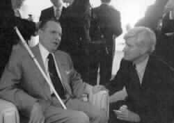 Image of Ron Foster and Dr. Jernigan