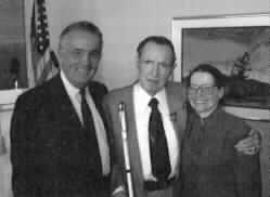 Picture of Dr. and Mrs. Marc Maurer and Dr. and Mrs. Jernigan with Senator Sarbanes.