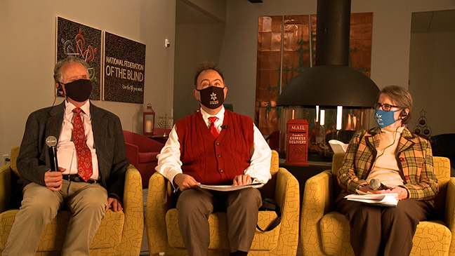 Marc Maurer, Mark Riccobono, and Mary Ellen Jernigan